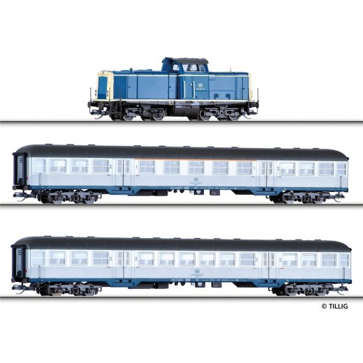 Tillig 01443 -Personenzug Modellgleis I+II