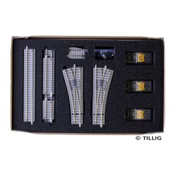 Tillig 01836 -GEW-Set Bettungsgleis