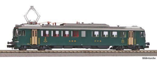 Piko 94152 - N-Triebwg. RBe 4/4 1406 Prototyp, gr&uuml;n, alte Schrift, SBB, Ep. IV