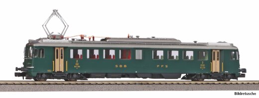 Piko 94153 - N-Triebwg./Sound RBe 4/4 1406 Prototyp, gr&uuml;n, alte Schrift, SBB, Ep. IV