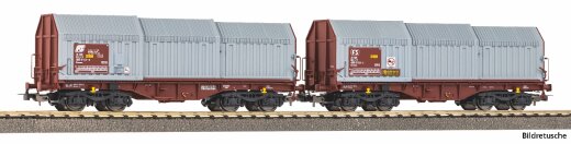Piko 28308 - 2er Set Teleskophaubenwg. FS IV