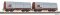 Piko 28308 - 2er Set Teleskophaubenwg. FS IV