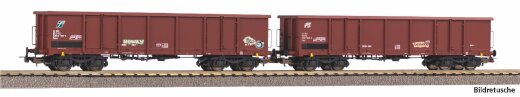 Piko 28310 - 2er Set Eaos mit Graffiti FS V
