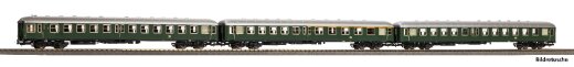 Piko 28326 - 3er Set yl-Wg. Mit Steuerwagen DB III