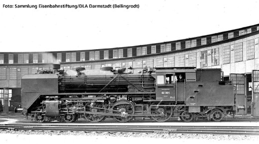 Piko 50707 - Dampflok BR 62 DRG II + DSS PluX22