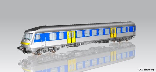Piko 28023 - AC - Halberst&auml;dter Mitteleinstiegssteuerwg. TRI VI