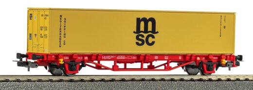 Piko 27726 - Containertrgwg. MSC NS V 1x40&ldquo;