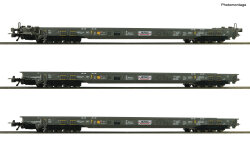 ROCO 6600092 - H0 3-tlg. Set: Rollende Autobahn HUPAC Ep....