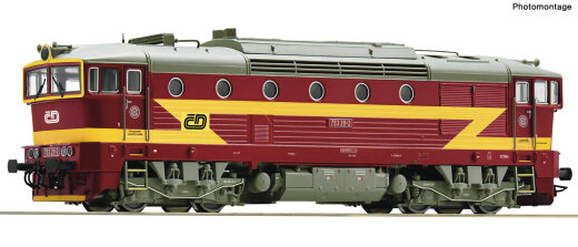 ROCO 7300088 - H0 Diesellokomotive 753 211-2 CD Ep. V