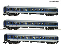 ROCO 6200209 - H0 3-tlg. Set 2: Reisezugwagen &bdquo;IR...