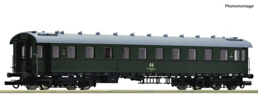 ROCO 6200202 - H0 Einheits-Schnellzugwagen 2. Klasse DR Ep. IV