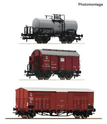 ROCO 6600229 - H0 3-tlg. Set: Nebenbahng&uuml;terzug FS...