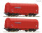 ROCO 6600226 - H0 2-tlg. Set: Schiebeplanenwagen NACCO Ep. IV