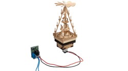 NOCH 66413 - H0 micro-motion Weihnachtsmarkt-Pyramide 4,5...