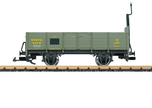 LGB L40273 - Offener G&uuml;terwagen der K.S&auml;chs. Sts.E.B.