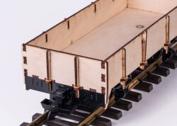 LGB L41035 - Offener Hochbordwagen mit Holzaufbau