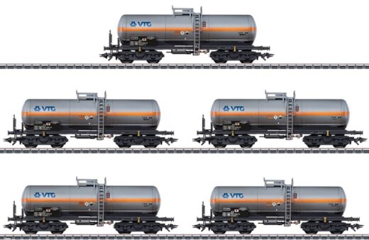 M&auml;rklin 46465 - Chlorgaskesselwagen-Set VTG