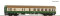Roco 6280035 - TT 2. Kl.+Gep&auml;ckabteil Personenwagen Y/B 70 DR Ep. IV