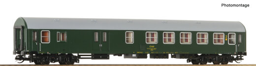 Roco 6280042 - TT 2. Kl. + Gep&auml;ck Personenwagen Y/B 70 CSD Ep. IV