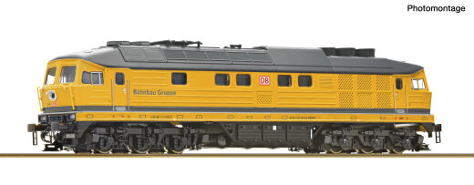 Roco 7390024 - TT Diesellok BR 232 DB Bahnbau DC-Sound Ep. VI