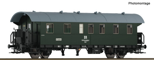 Roco 6280049 - TT Personenwagen &quot;Donnerb&uuml;chse&quot; Bi 2. Kl. DR Ep. IV