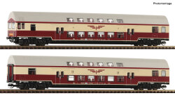 Roco 6280045 - TT 2er Set Doppelstock Sputnik DR Ep. IV