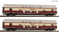 Roco 6280046 - TT 2er Set Doppelstock Sputnik DR Ep. IV