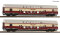 Roco 6280046 - TT 2er Set Doppelstock Sputnik DR Ep. IV