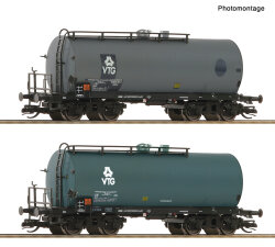 Roco 6680037 - TT 2er Set Kesselwagen VTG/DB Ep. IV