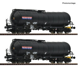 Roco 6680035 - TT 2er Set Knickkesselwagen Nacco Ep. V / VI