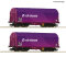Roco 6680024 - TT 2er Set Schiebeplanenwagen Rail Release Ep. VI