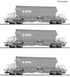 Roco 6680030 - TT 3er Set Kaliwagen VTG Ep. VI