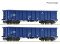 Roco 6680033 - TT 2er Set offene G&uuml;terwagen Eanos PKP Ep. VI