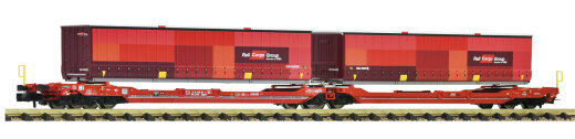 FLEISCHMANN 6660133 - N Doppeltaschen-Gelenkwagen T3000e &Ouml;BB/RCW /VI DC