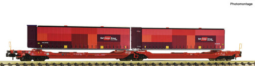 FLEISCHMANN 6660133 - N Doppeltaschen-Gelenkwagen T3000e &Ouml;BB VI