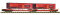 FLEISCHMANN 6660133 - N Doppeltaschen-Gelenkwagen T3000e &Ouml;BB/RCW /VI DC