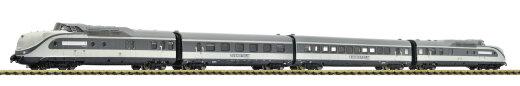 FLEISCHMANN 7770009 - N 4-tlg. Set: Dieseltriebzug BR 601 &bdquo;Zughotel&ldquo; Railadventure /VI DCC Sound