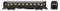 Saxonia 120226 - TT Personenwagen C4&Uuml; Sa 07, Schlusswg. m. Beleuchtung DRG Ep.II - DC/DCC