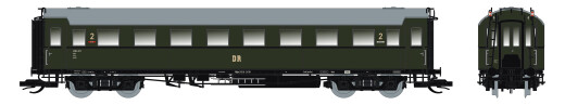 Saxonia 120227 - TT Personenwagen C4&Uuml; Sa 07, Schlusswagen DR Ep.III - DC