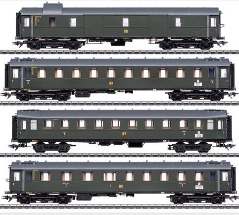 M&auml;rklin 42514 - H0 Schnellzugwagen-Set zur Dampflok BR 19.0 "Sachsenstolz"