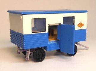 TT Koch 33102 - TT 2achs. Anh&auml;nger Leutewagen, LPG Fortschritt blau