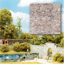 Busch 7423 - H0  TT    2 Dekoplatten &raquo;Sandstein&laquo;