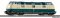 Piko 52619 - ~Diesellok/Sound BR 221 blau/ beige DB IV + PluX22 Dec.