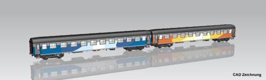 Piko 28336 - 2er Set Schnellzugwg. 111Ah + 112Ag PL-PKPIC VI