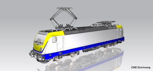 Piko 21799 - H0 ~E-Lok/Sound  BR 187 SNCB VI + PluX22 Dec.