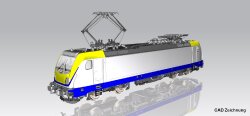 Piko 21797 - E-Lok BR 187 SNCB VI + DSS PluX22