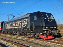 Piko 57878 - ~Elektrolok 185 329 Black Dragons VI + 8pol....