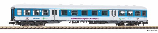 Piko 40655 -  N-Personenwg. n-wg. 1./2. Kl. Maas-Wupper-Express GFF VI