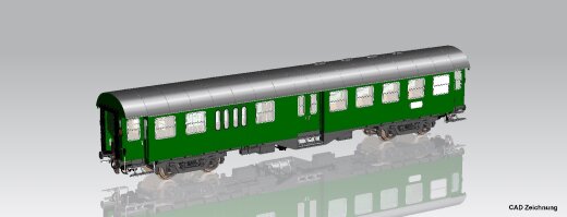 Piko 58862 - H0 Umbauwagen 2. Kl. mit Gep&auml;ckabteil BD4yg DB IV