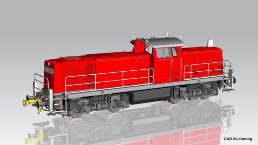 Piko 22044 - Diesellok BR 296 Railion VI + DSS PluX22